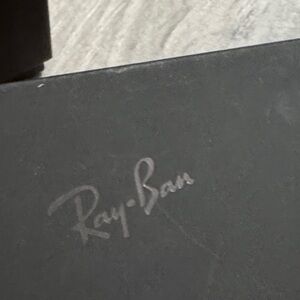 Ray-Ban Black Sunglasses Case with Logo and Tom Ford Box As Well! 2 Piece Bundle